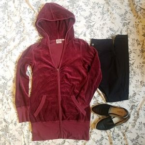 Juicy Couture Long Velour Jacket